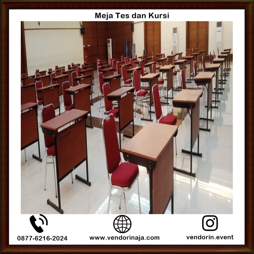 Disewakan Meja Tes dan Kursi DKI Jakarta