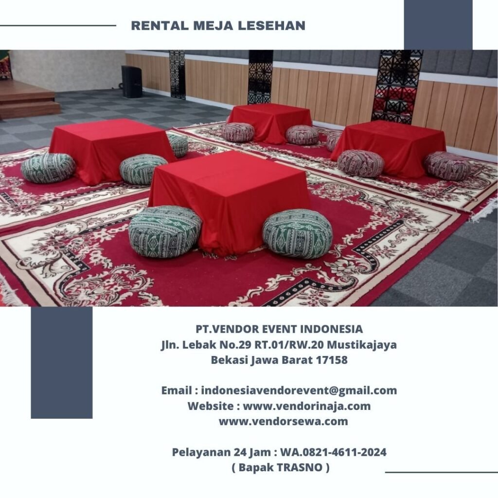 Pusat Sewa Meja Murah Aneka Type Area Bogor Selatan