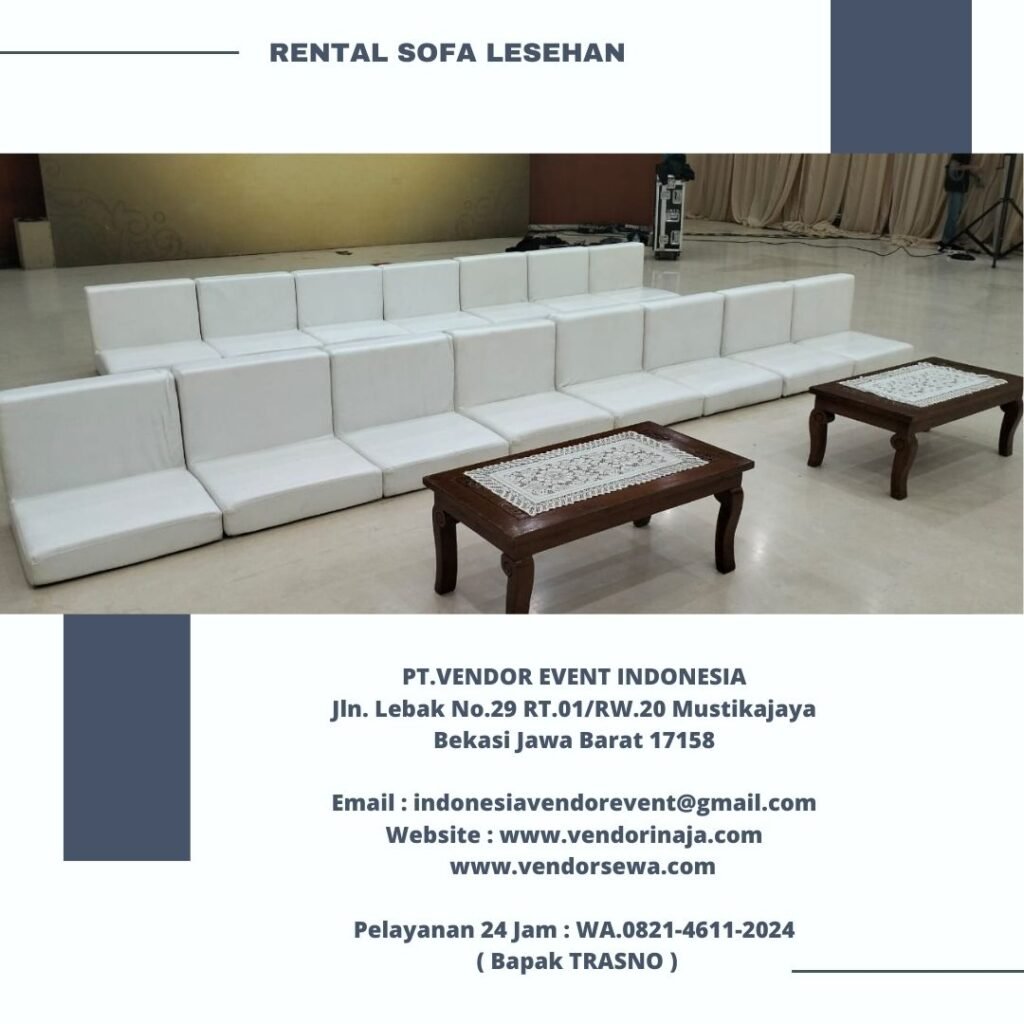 Sewa Sofa Lesehan Bendungan Hilir Tanah Abang Jakarta Pusat