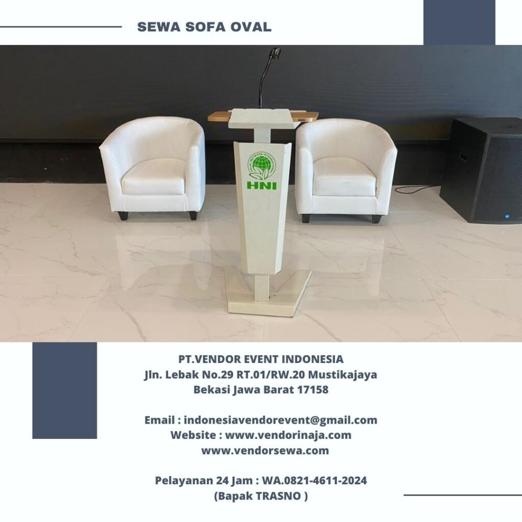 Sewa Sofa Oval Kebayoran Lama Selatan Kebayoran Lama Jakarta Selatan