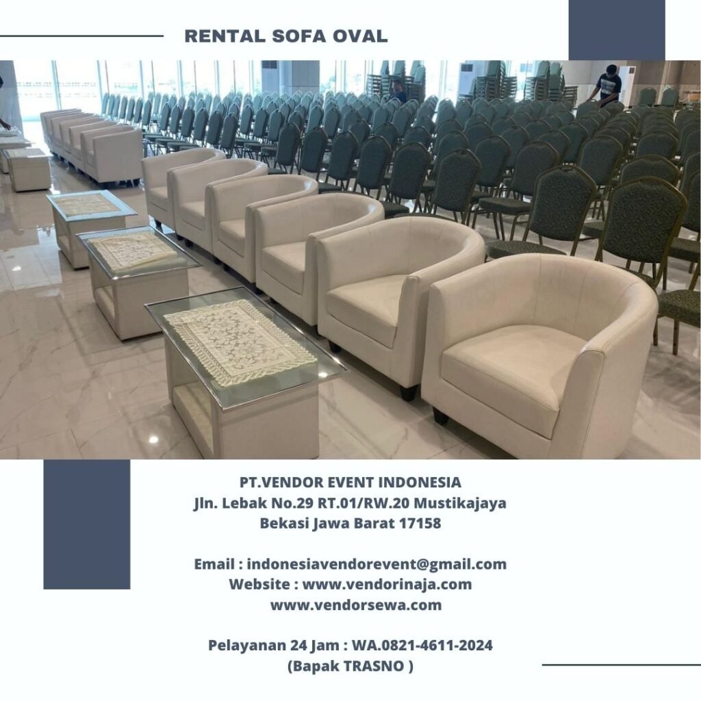 Sewa Sofa Oval Kebayoran Lama Selatan Kebayoran Lama Jakarta Selatan