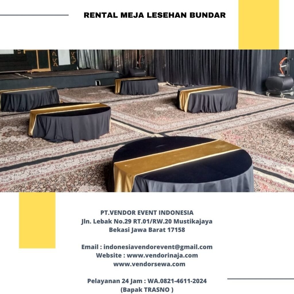 Layanan Sewa Meja Lesehan Murah Area Grogol Limo Depok