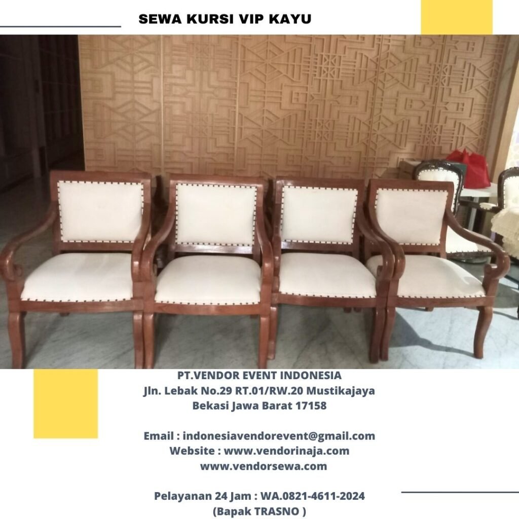 Sewa Kursi Vip Di Pakuan Bogor Selatan Siap Antar 