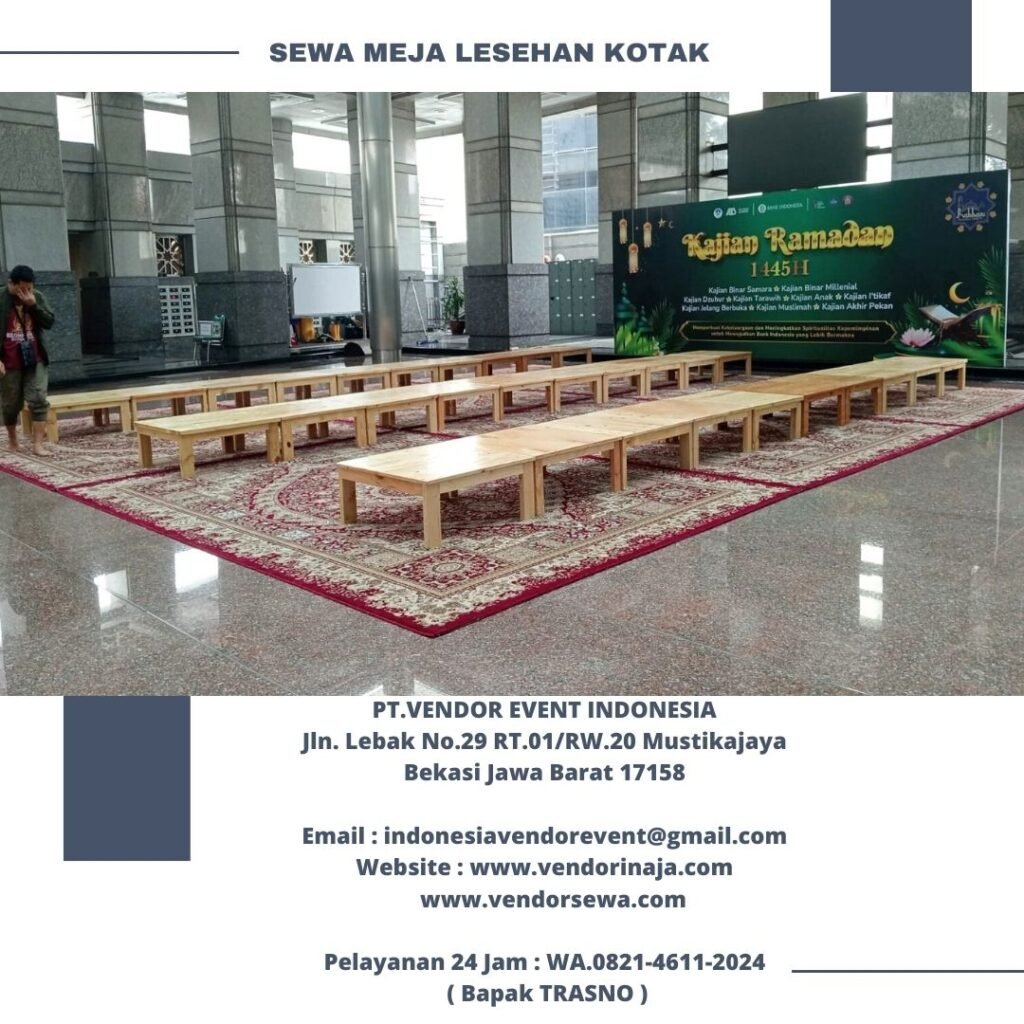 Sewa Meja Lesehan Di Kebon Pala Makasar Jakarta Timur