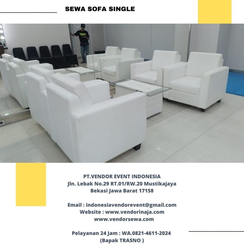 Sewa Sofa Single Terbaik Di Gembor Periuk Tangerang Free Ongkir