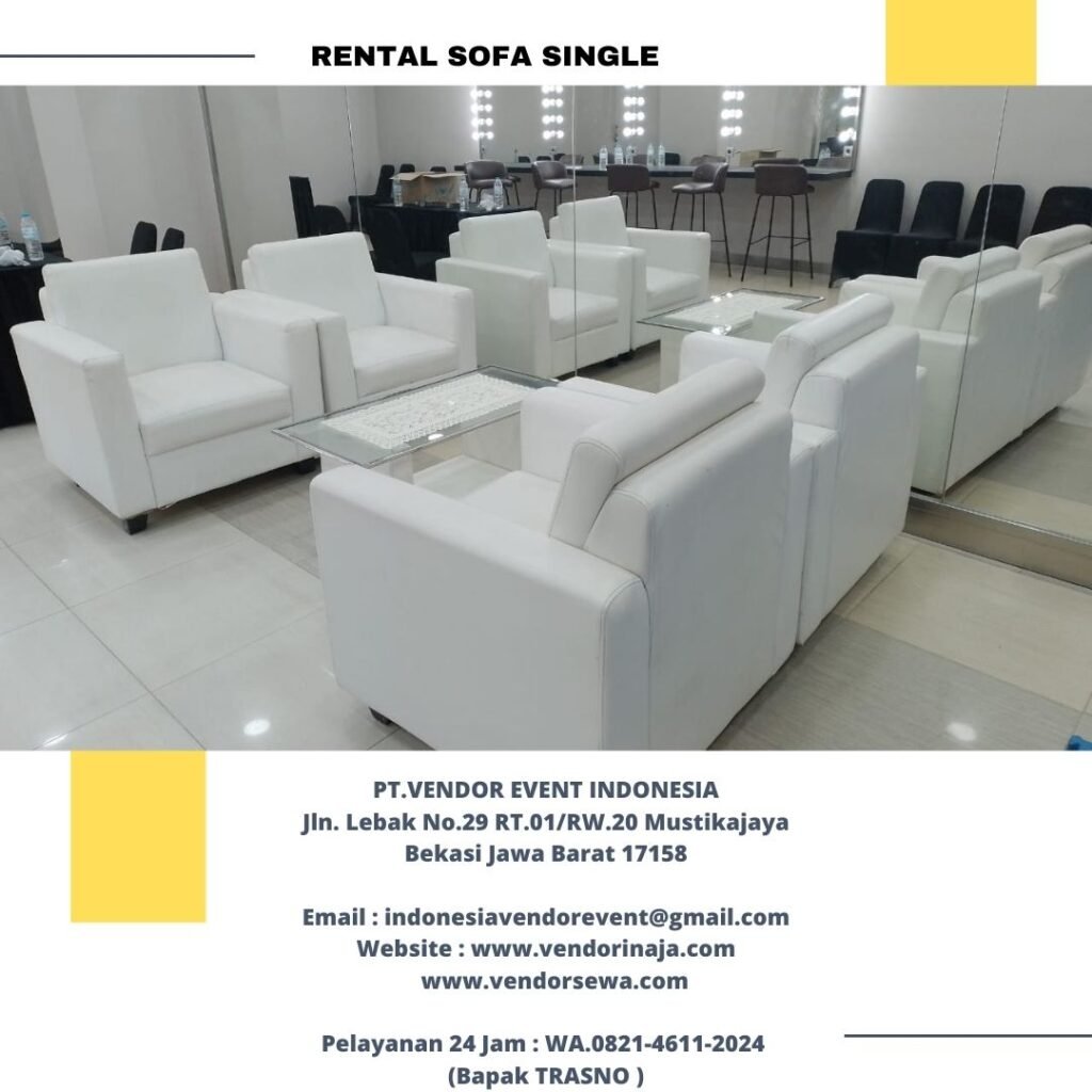 Sewa Sofa Single Terbaik Di Gembor Periuk Tangerang Free Ongkir