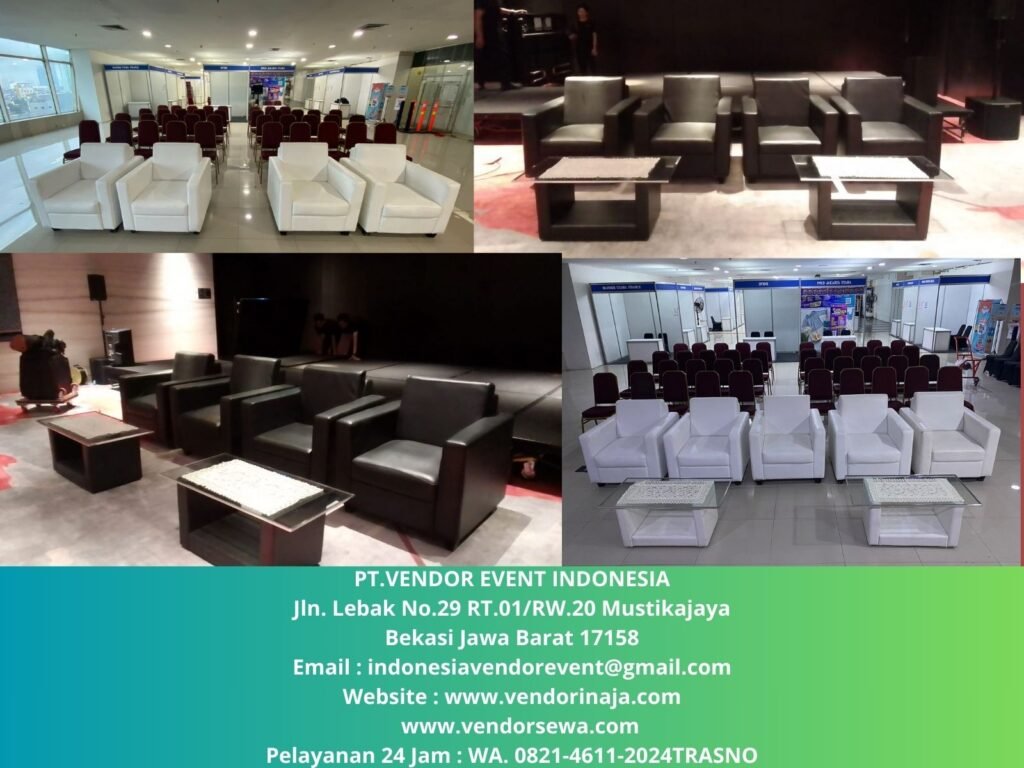 Rental Sofa Kotak Oval Dan Scandinavian Jakarta