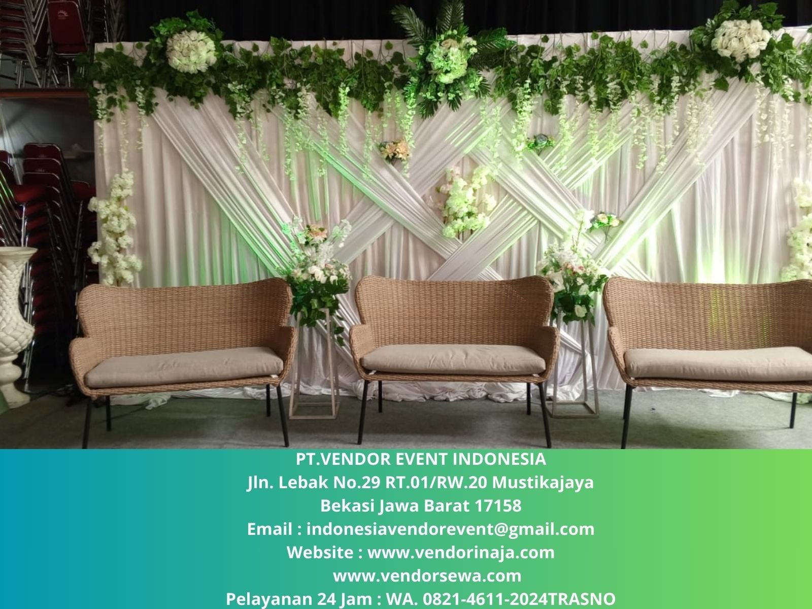 Sewa Sofa Pelaminan Pernikahan di Bogor