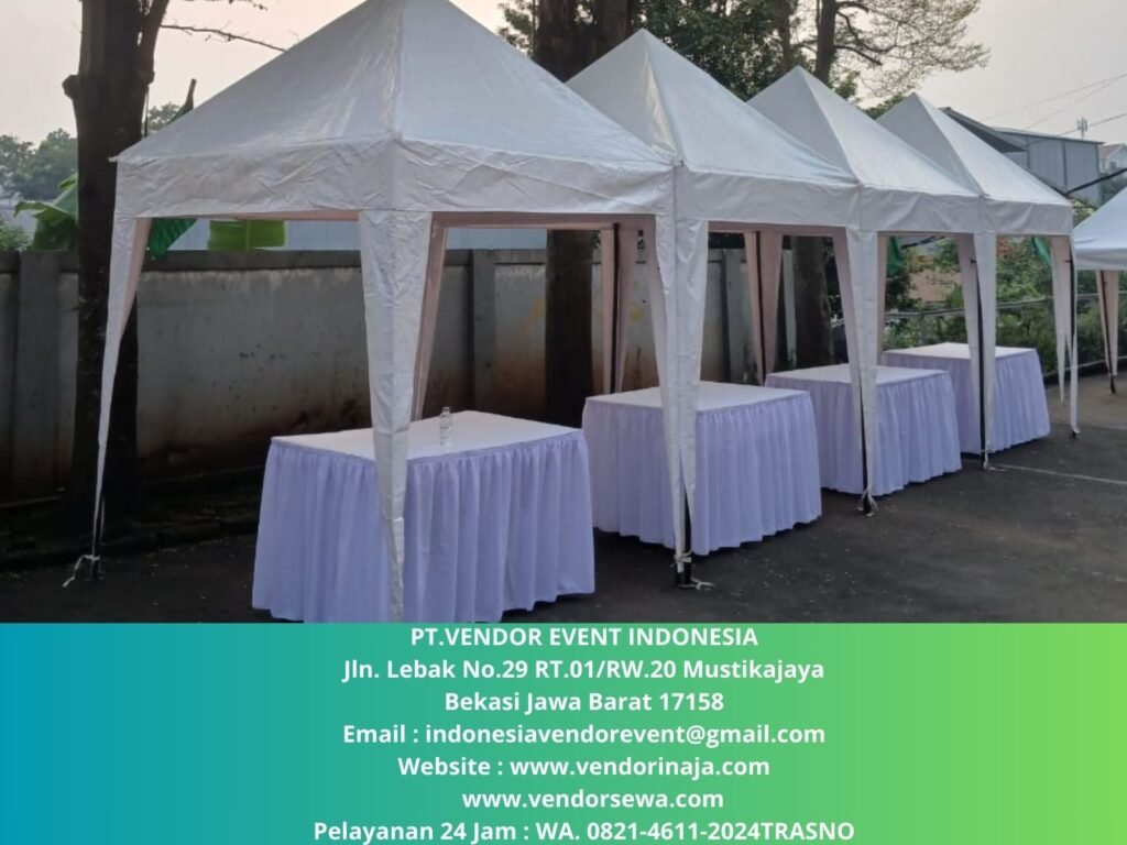 Sewa Tenda Type Bazar Ukuran 2x2meter Jakarta