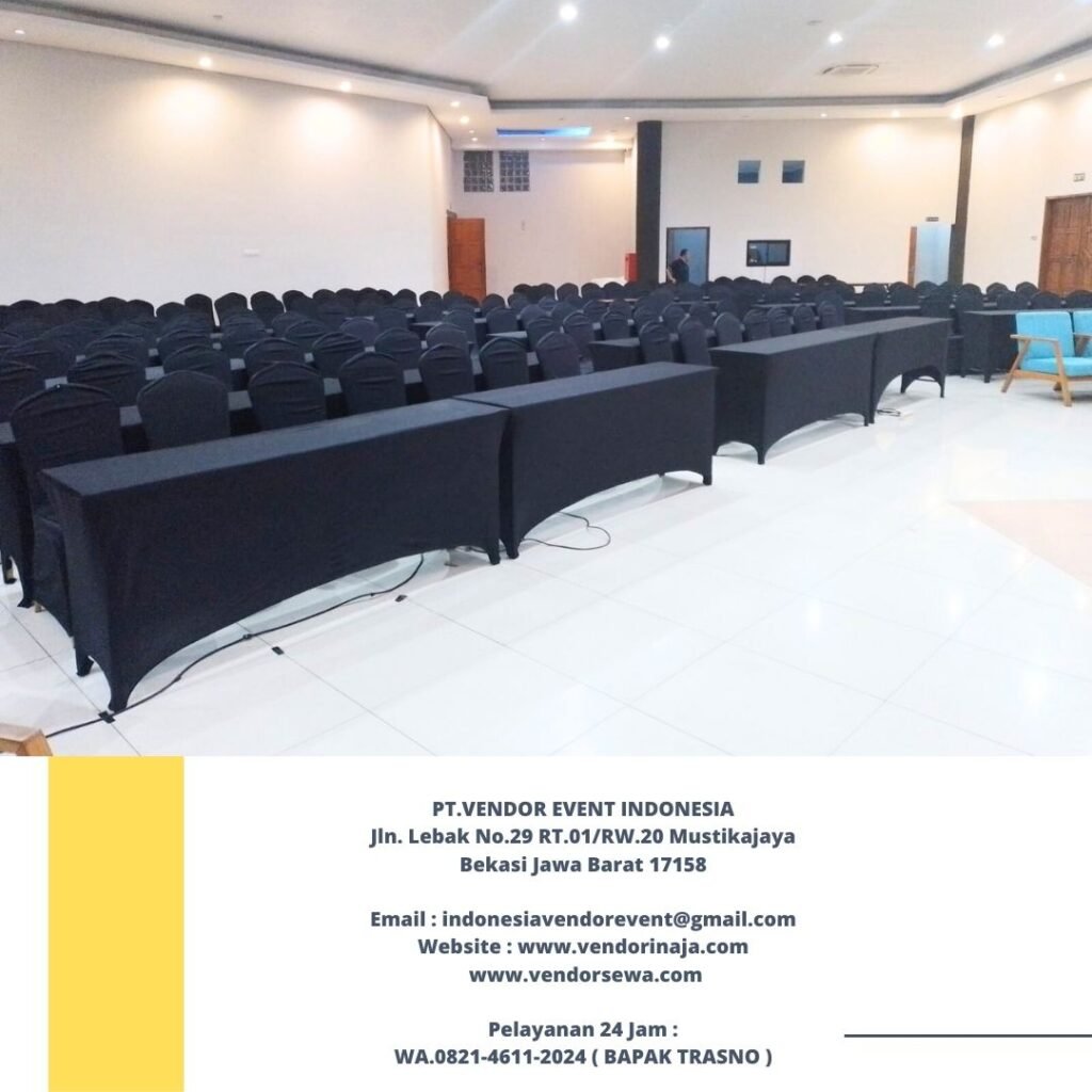 Rental Small Size IBM Table 180x45cm Jakarta