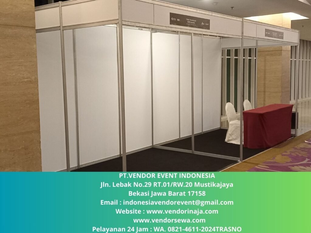 Supplier Sewa Ruang Partisi Stand Pameran Area Jakarta