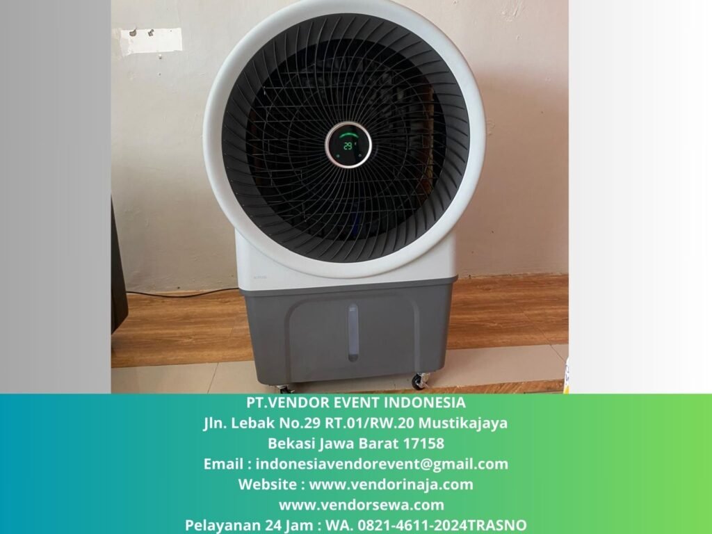 Sewa Air cooler Misty Fan Bundar Area Terdekat Jakarta
