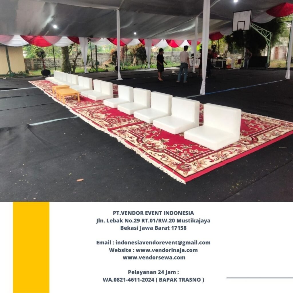 Jasa Sewa Sofa Lesehan Putih Area Bogor