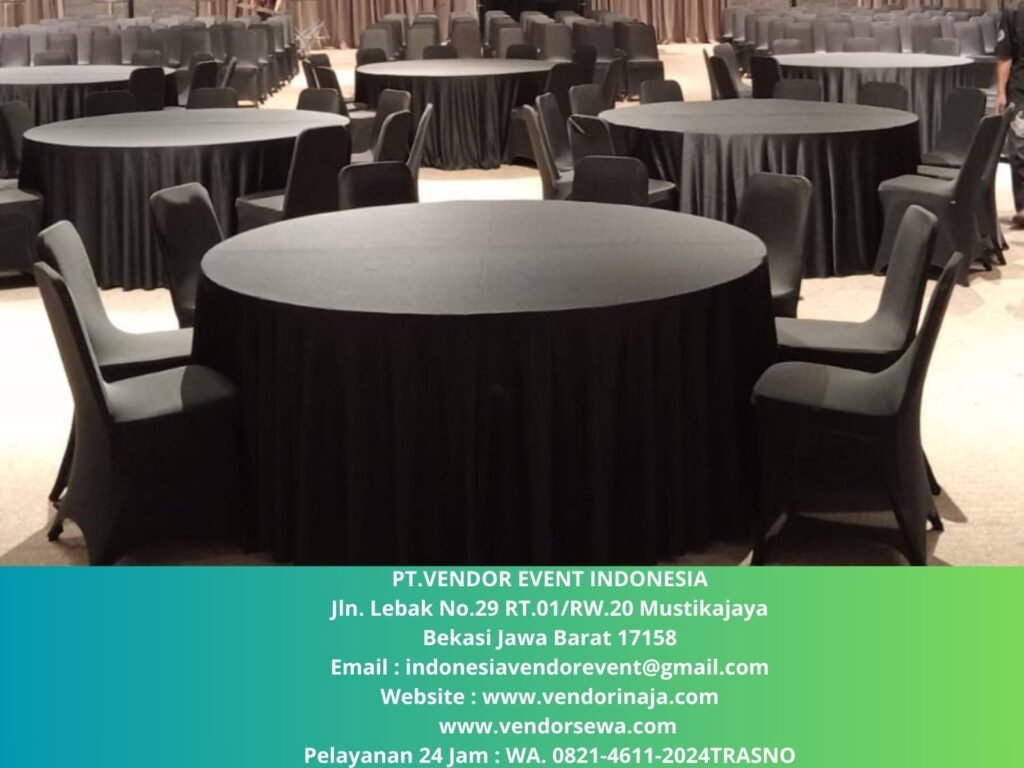 Supplier Jasa Sewa Round Table D180cm Area Terdekat Jakarta