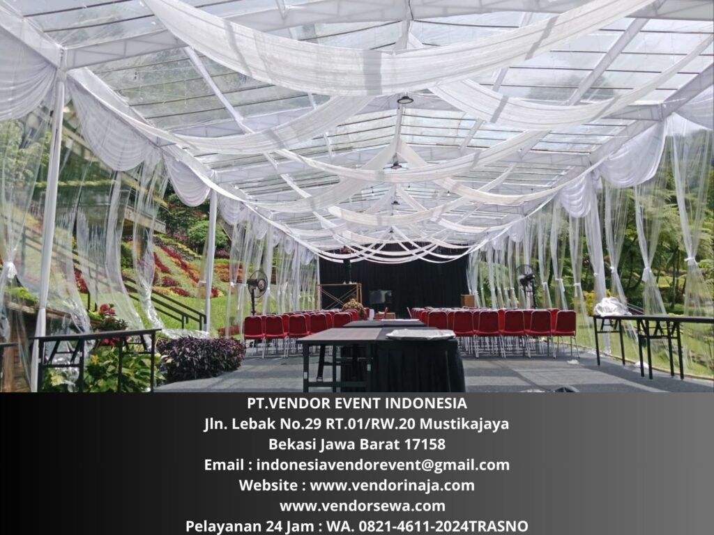 Sewa Tenda Harga Spesial Akhir Tahun Area Jakarta