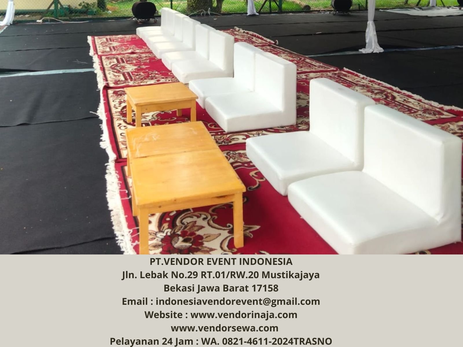 Sewa Meja Dan Kursi Lesehan Event Bukber Ramadhan di Jakarta