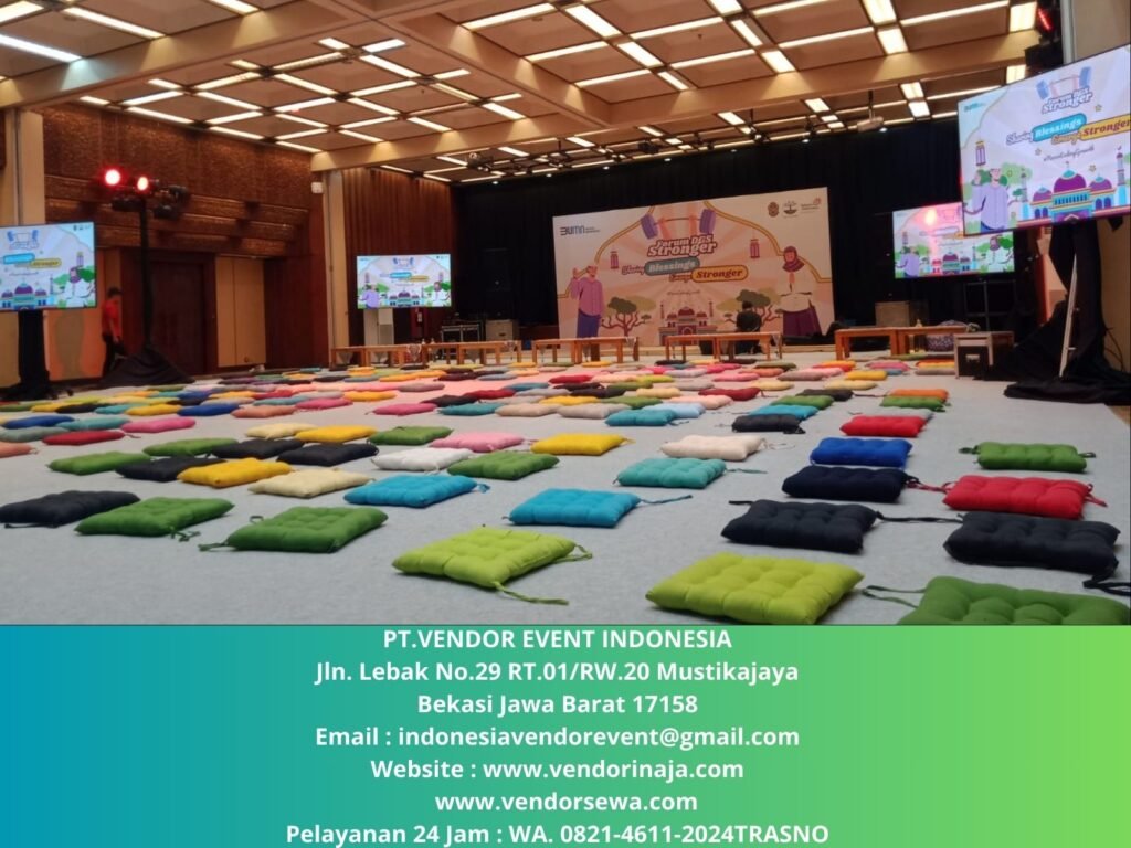 Jasa Sewa Beanbag Dan Bantal Lesehan Warna-warni Area Jakarta