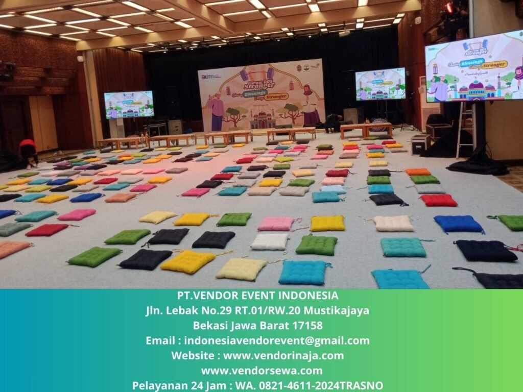 Jasa Sewa Beanbag Dan Bantal Lesehan Warna-warni Area Jakarta