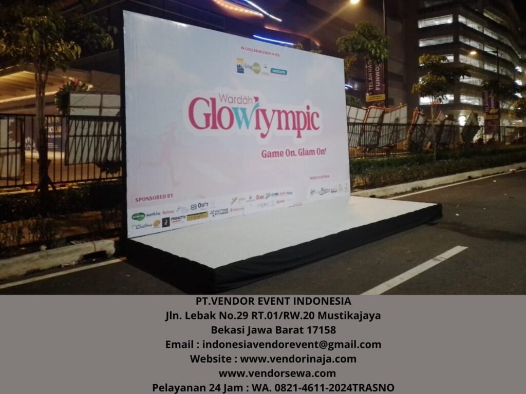 Sewa Tenda Bazar Dan Backdrop Event Living Mall Grandwis Bekasi