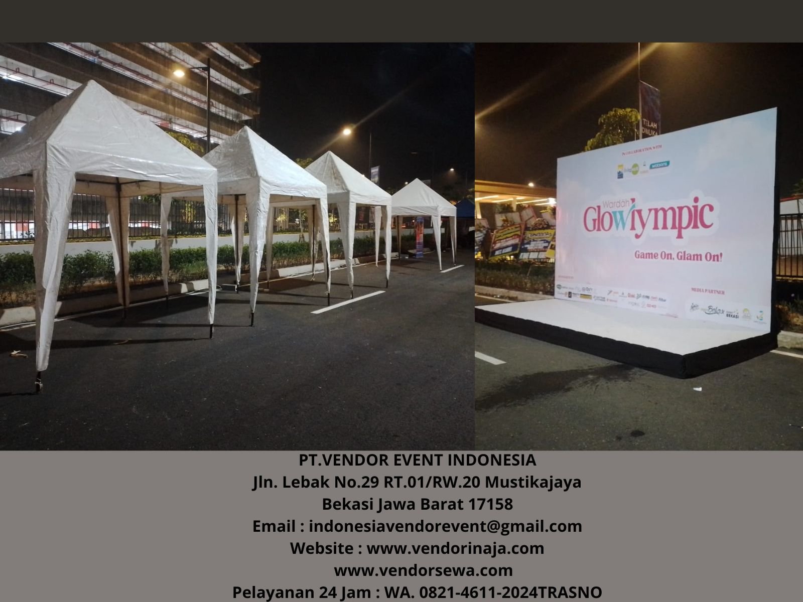 Sewa Tenda Bazar Dan Backdrop Event Living Mall Grandwis Bekasi