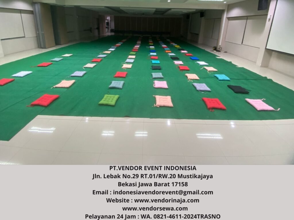 Sewa Bantal Duduk Lesehan Warna-warni Dan Empuk di Jakarta