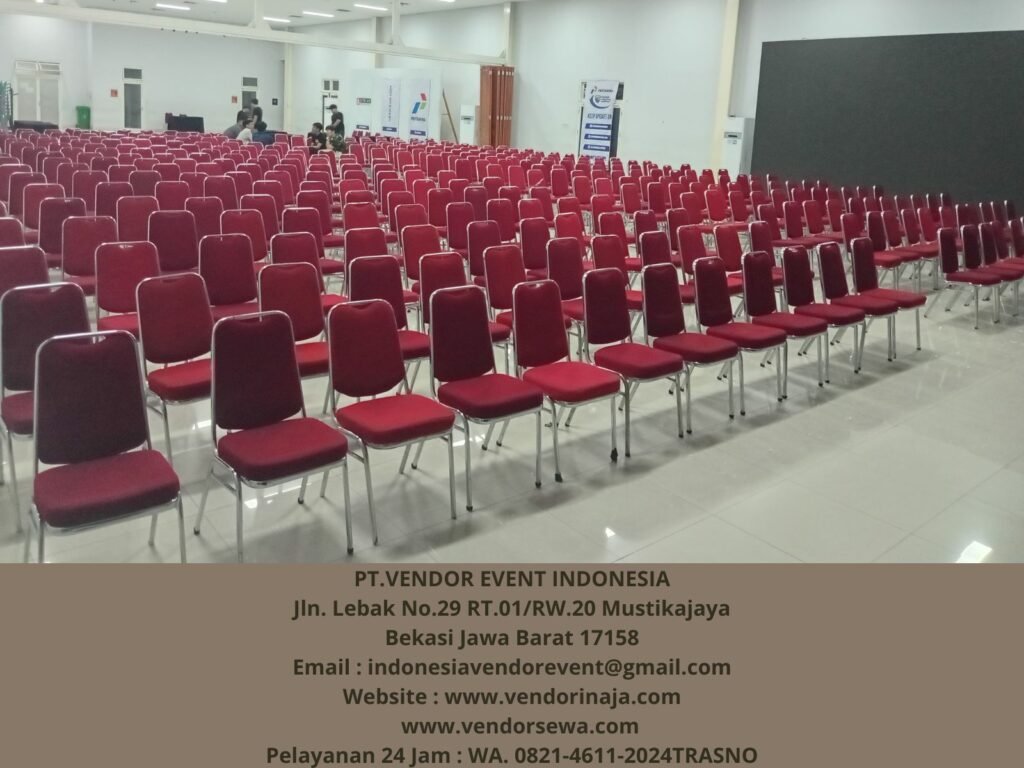 Tempat Sewa Kursi Susun Stainles Polos PKN STAN Tanggerang
