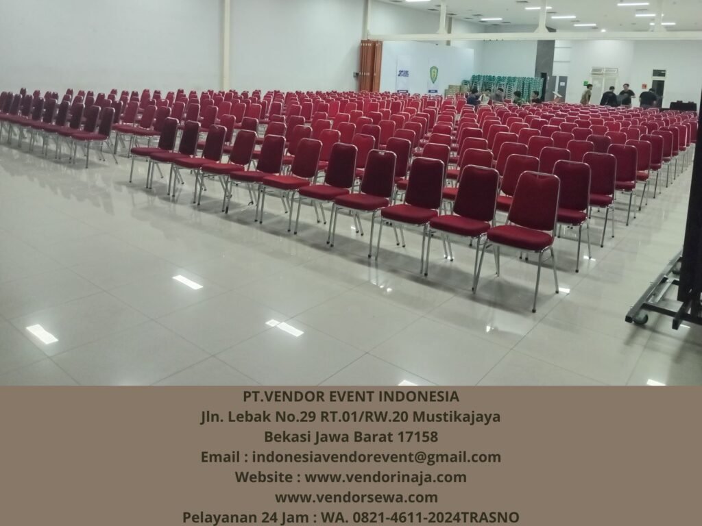 Tempat Sewa Kursi Susun Stainles Polos PKN STAN Tanggerang