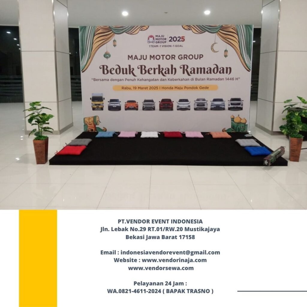 Rental Panggung Flooring Dan Backdrop Kotak Multiplek di Jakarta