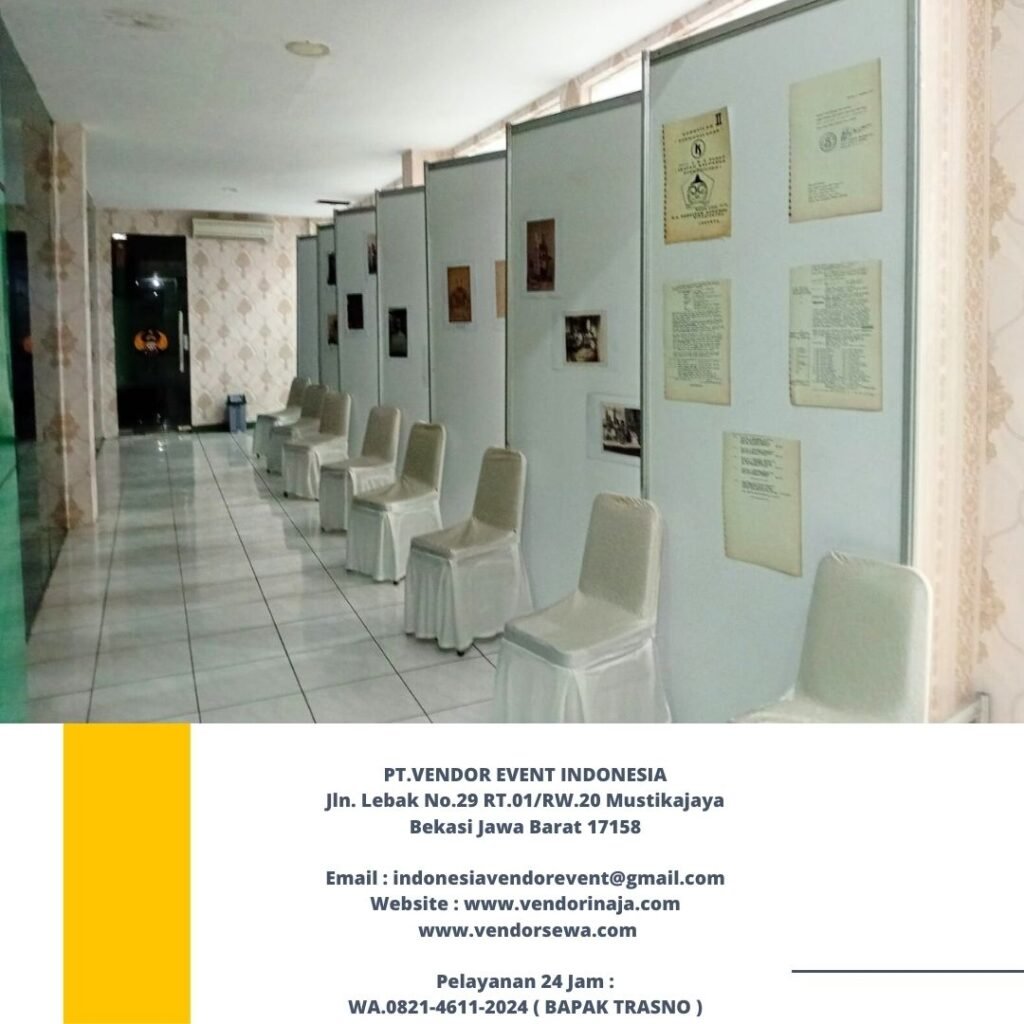 Sewa Partisi Putih Pameran di Jakarta
