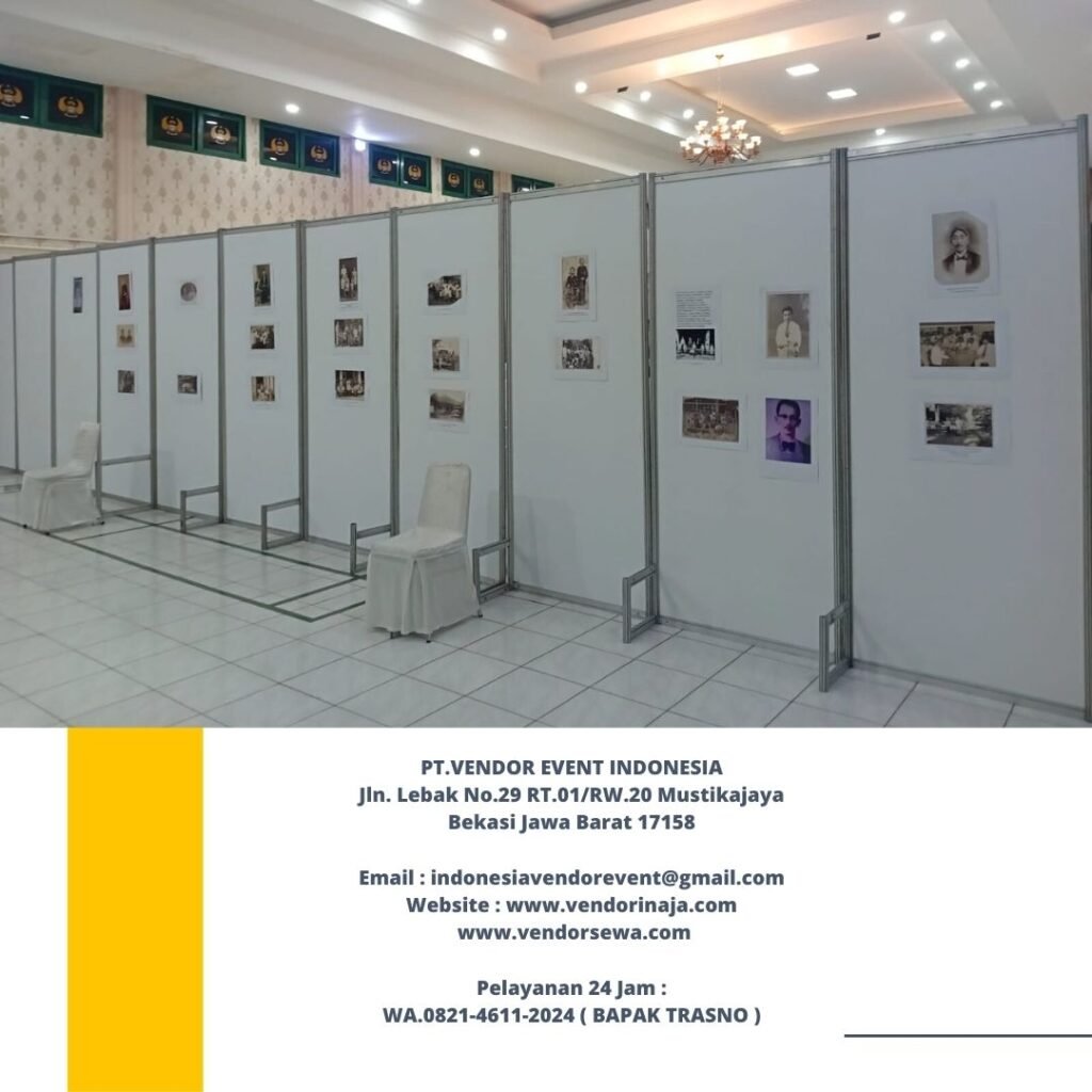 Sewa Partisi Putih Skat Ruangan Dan Pameran Di Jakarta