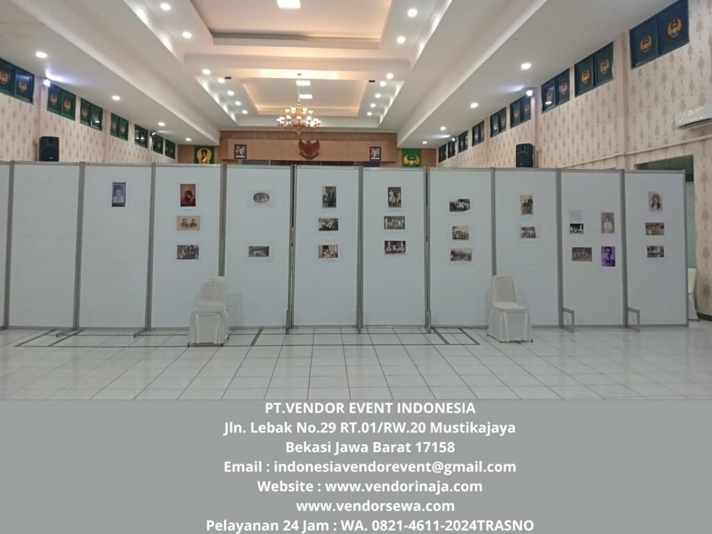 Rental Backdrop Partisi Putih Di Jakarta