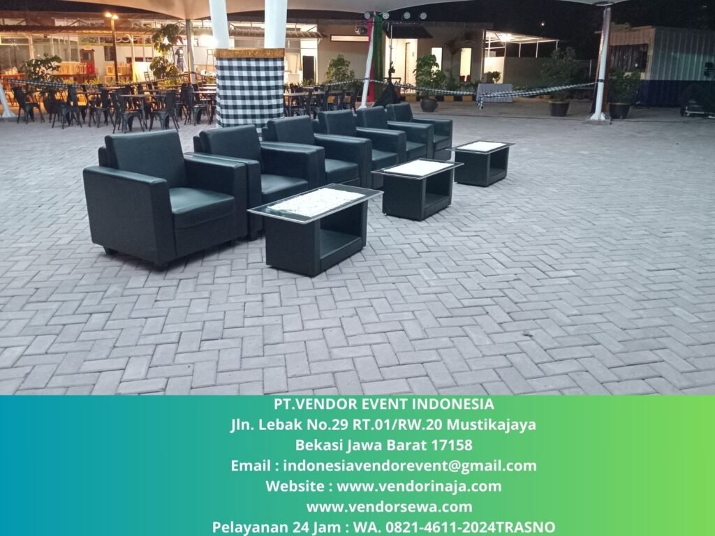 Sewa Sofa Hitam Type Single Minimalis Ciracas Jaktim