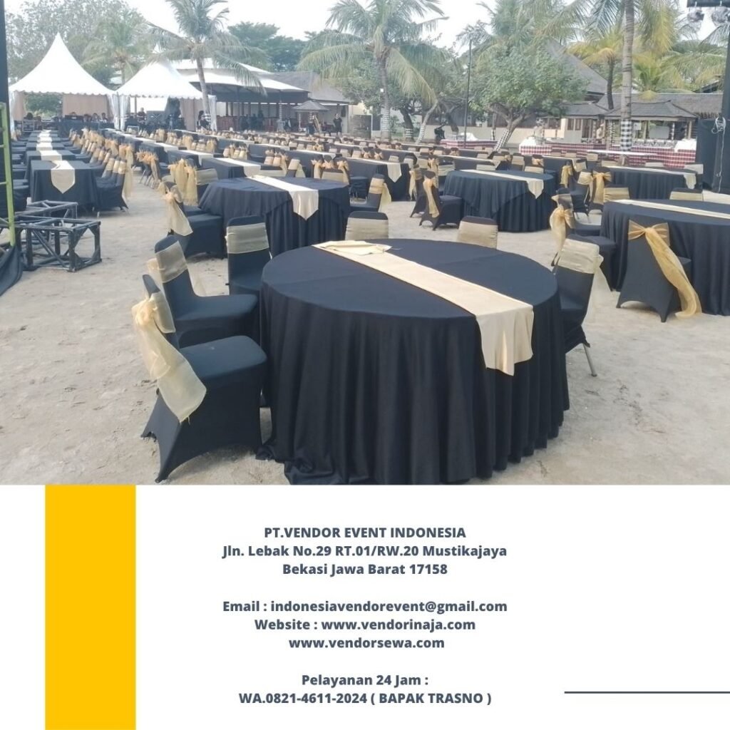 Pusat Rental Round Table Dan Meja Kotak Jakarta