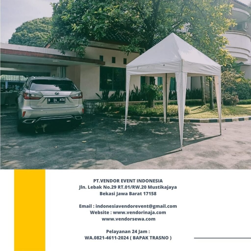 Rental Tenda Bazar Ukuran 2x2m Area Jakarta Bekasi