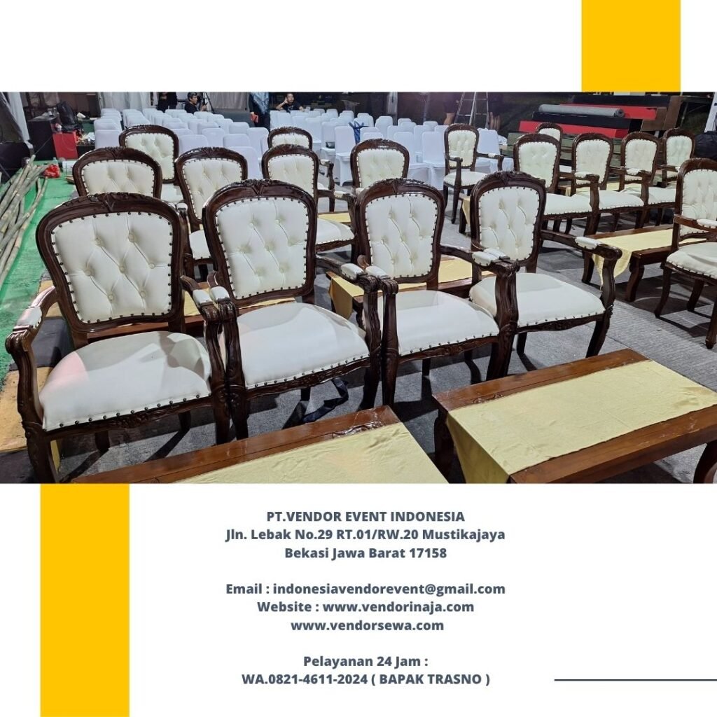 Sewa Arm Chair VIP Type Terbaru Di Jakarta