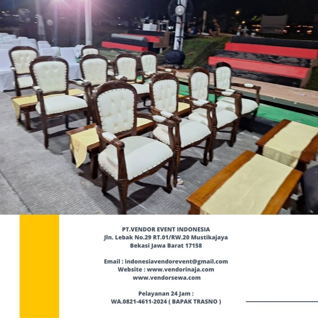 Sewa Arm Chair VIP Type Terbaru Di Jakarta