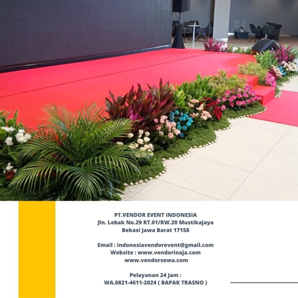 Sewa Panggung, mini garden, Meja Kursi Jakarta