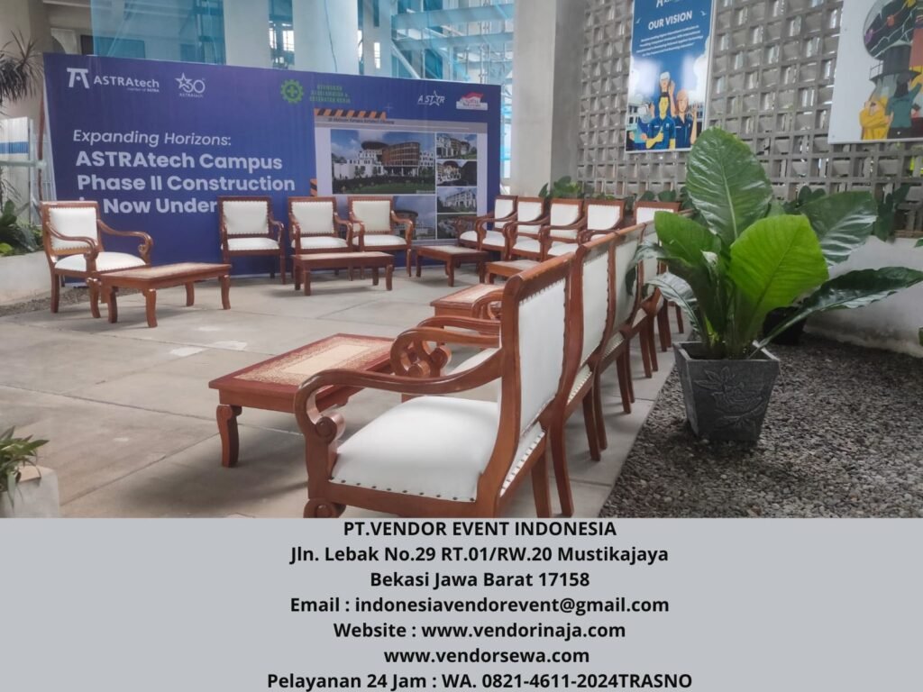 Penyewaan Kursi VIP Jokowi Event Cikarang Selatan