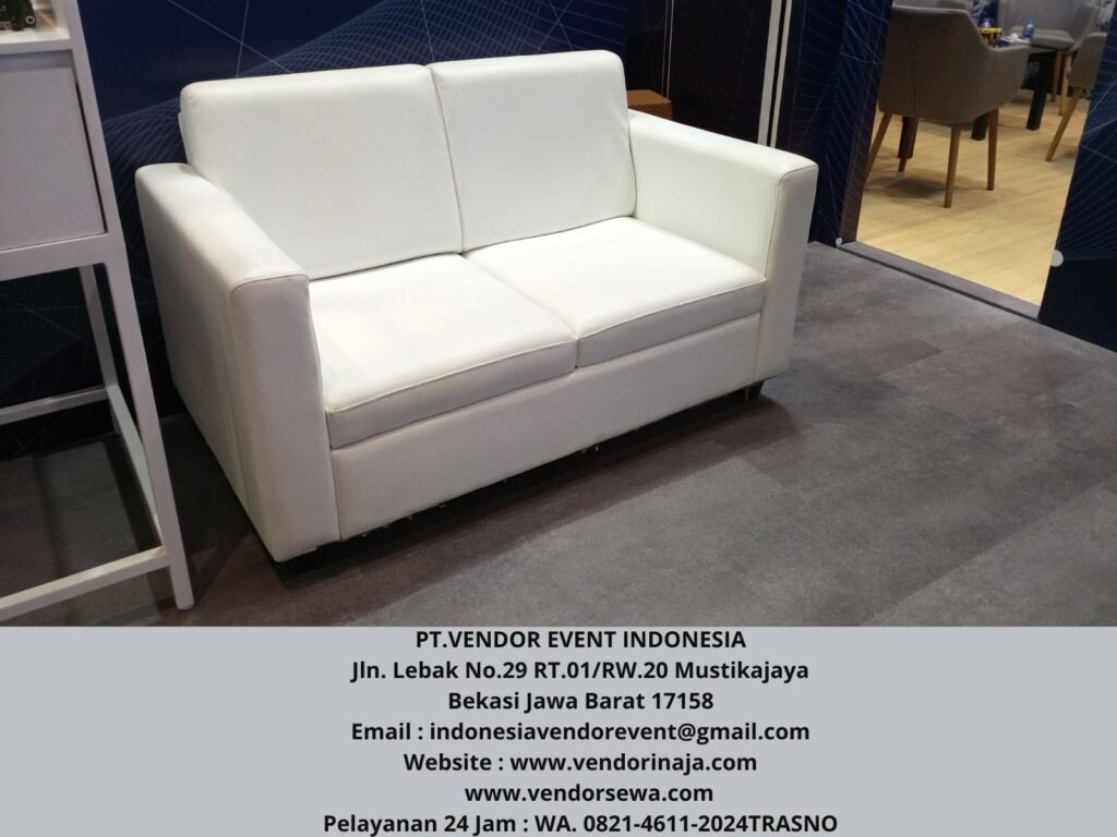 Jasa Sewa Sofa Doble putih Terdekat Jakarta
