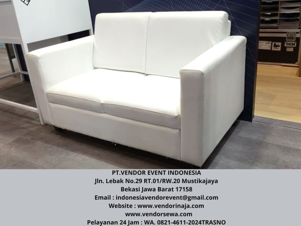 Jasa Sewa Sofa Doble putih Terdekat Jakarta