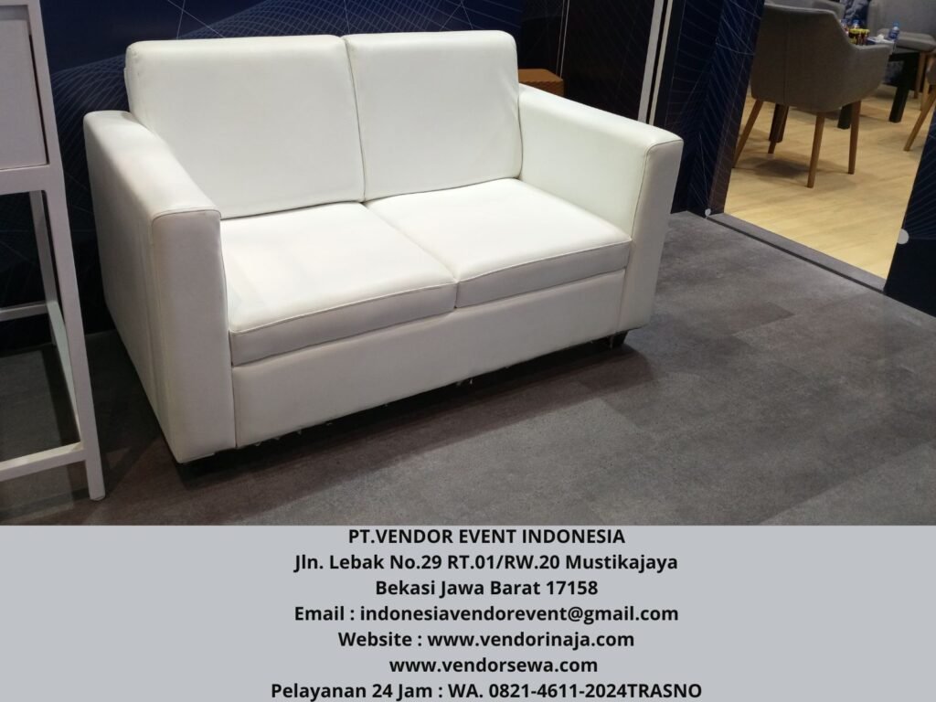 Jasa Sewa Sofa Doble putih Terdekat Jakarta