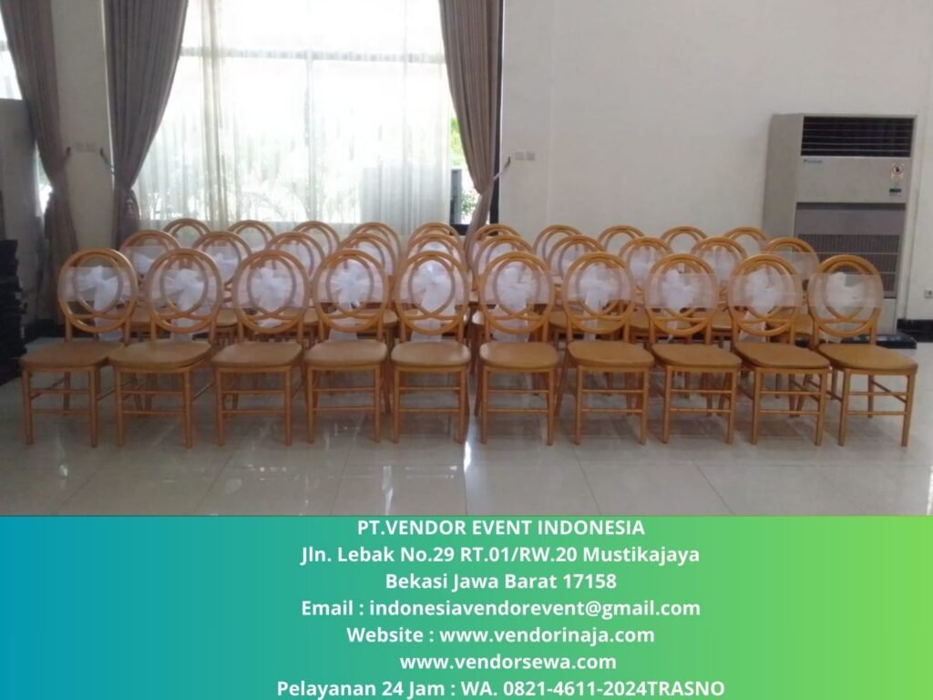 Rental Kursi Olivia VIP Gold Jakarta