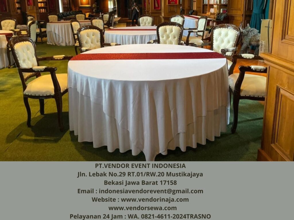 Rental Arm Chairs VIP Kayu Jakarta