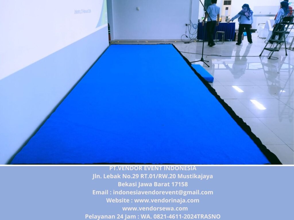 Rental Panggung Dan Backdrop Event PT.Komatsu Cikarang