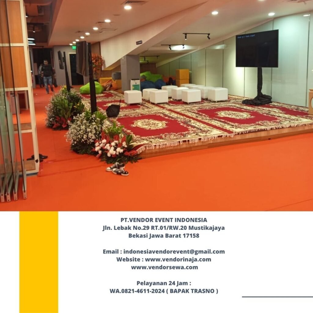 Rental Permadani Merah Dan Mini Garden Bunga Fresh Jakarta