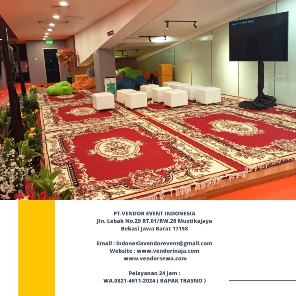 Rental Permadani Merah Dan Mini Garden Bunga Fresh Jakarta