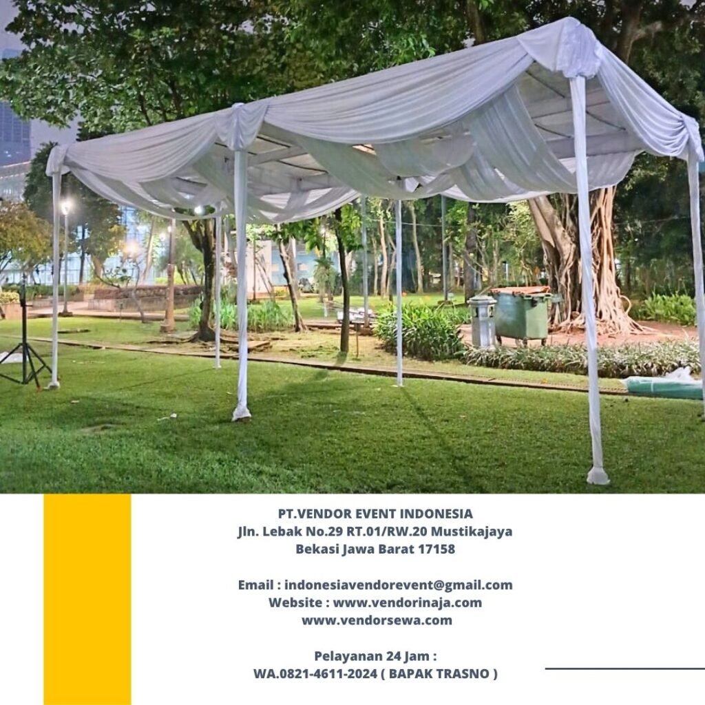 Sewa Tenda Transparan, Tenda Bazar Palmerah Jakarta