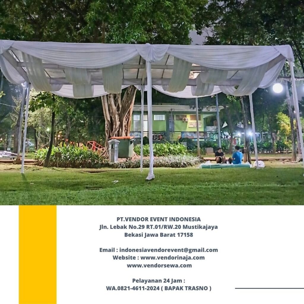Sewa Tenda Transparan, Tenda Bazar Palmerah Jakarta
