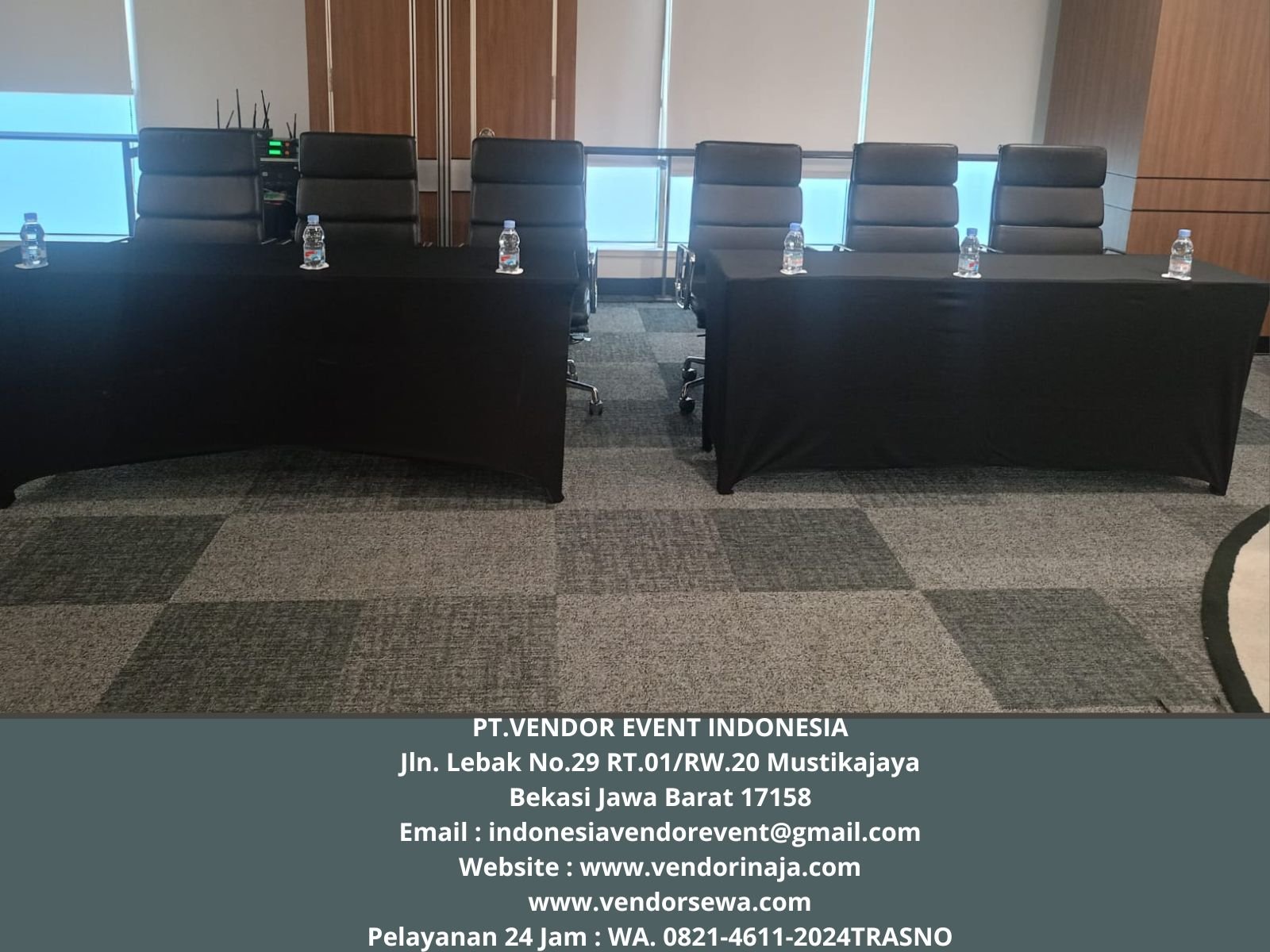 Rental Ibm Meja Ukuran 180x45cm Menara Kuningan Jakarta