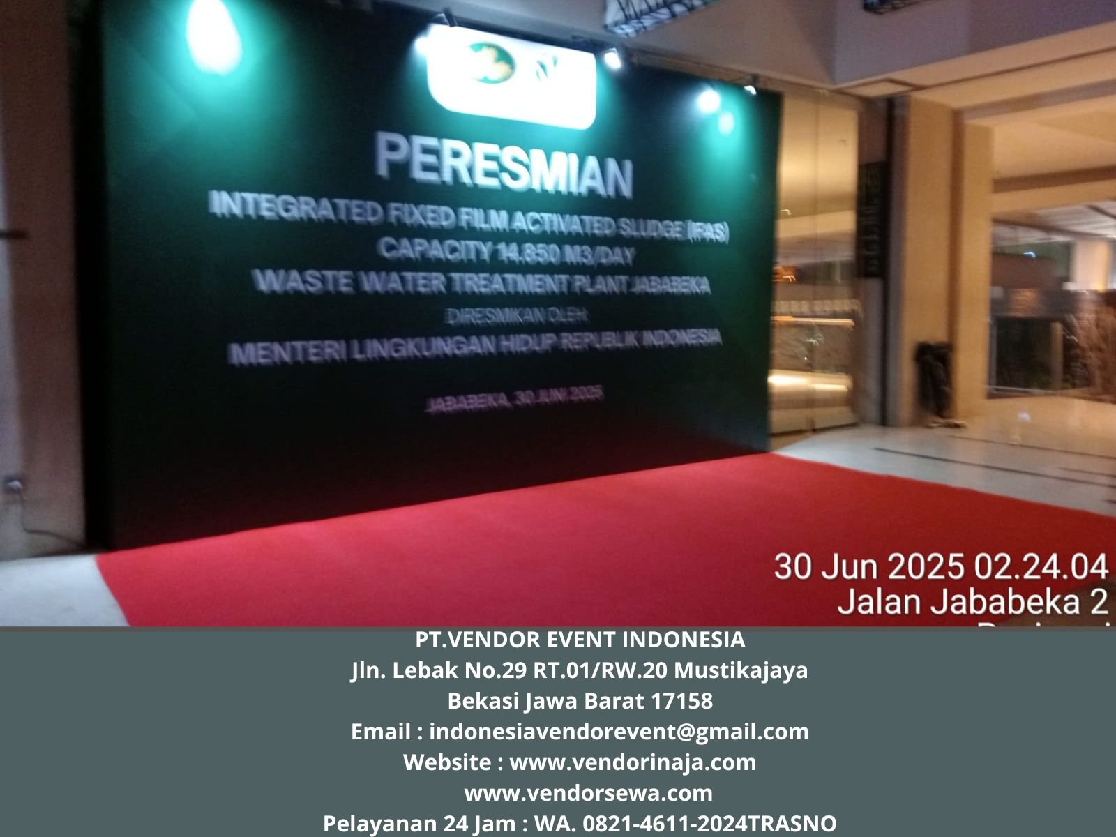 Rental Backdrop Dan Panggung Cover Karpet Cikarang